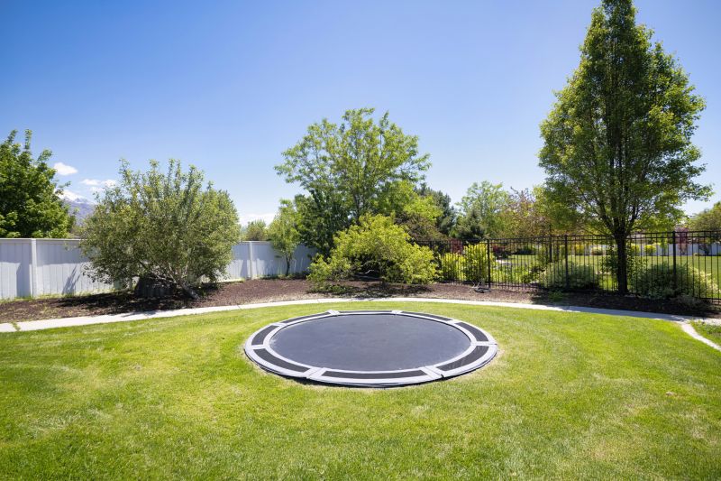 In Ground Trampoline Installation